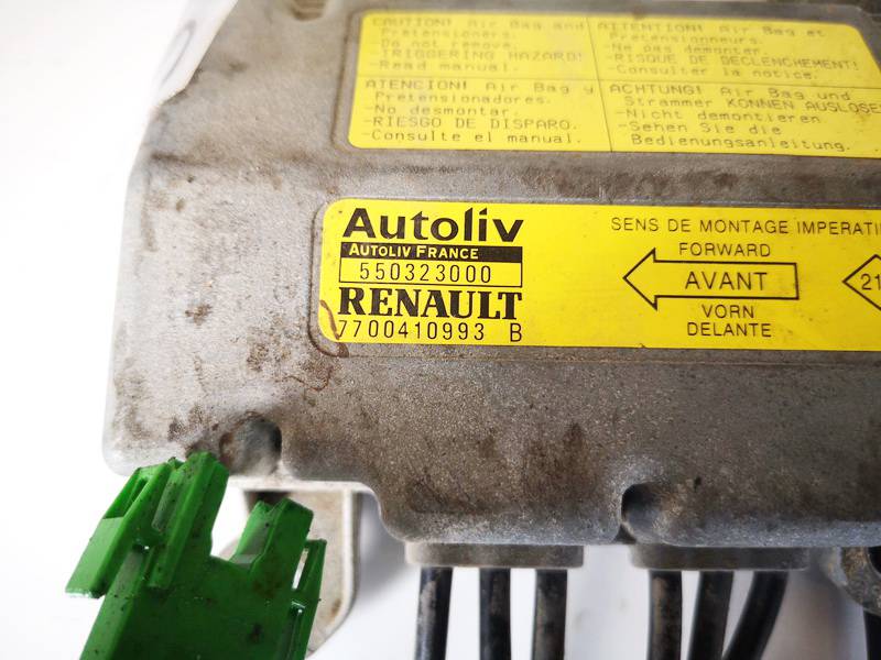 7700410993 Renault Laguna 1996 Komputer SRS airbag – moduł sterujący poduszek powietrznych - Thumbnail 2