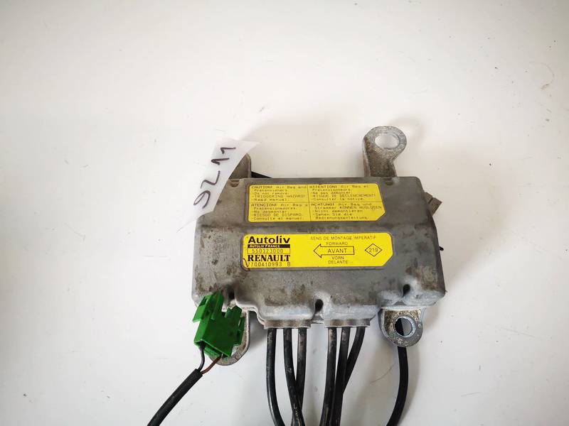 7700410993 Renault Laguna 1996 Komputer SRS airbag – moduł sterujący poduszek powietrznych