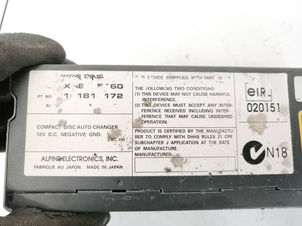 1181172 Rover 75 2002 CD changers - Thumbnail 4