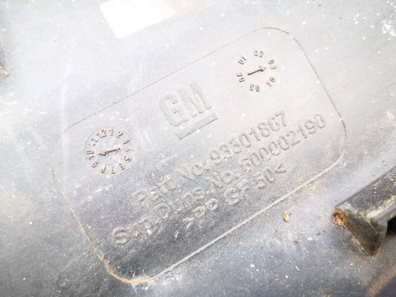 93301867 Opel Meriva 2003 Listwa osłonowa wycieraczki - PRZEDNIE - Thumbnail 2