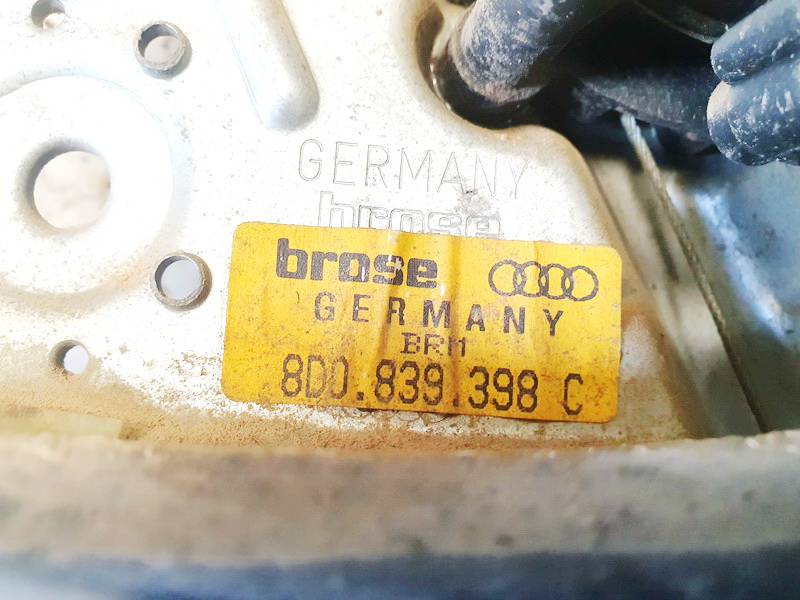 8D0839398C Audi A4 1997 Durvju loga pacēlājs - AIZMUGURE PA LABI - Thumbnail 3