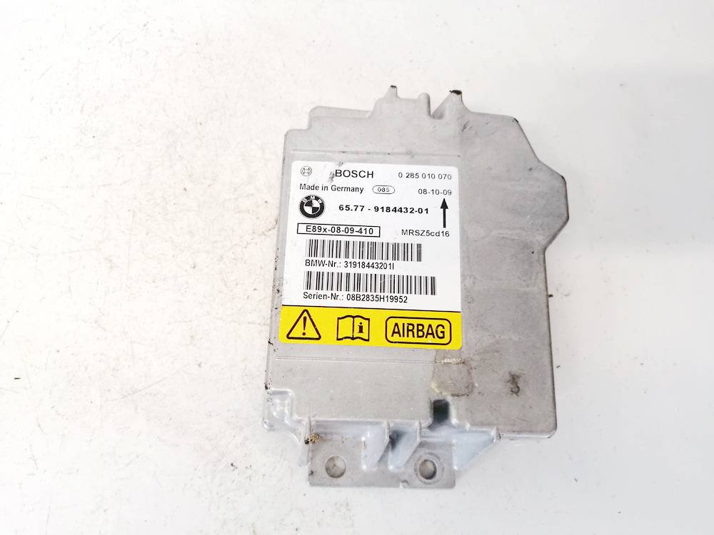 0285010070 BMW 3-Series 2006 Komputer SRS airbag – moduł sterujący poduszek powietrznych