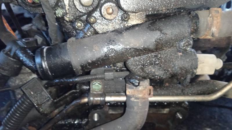 038121132D Skoda Octavia 2005 Coolant Flange (Engine Coolant Thermostat Housing Cover)