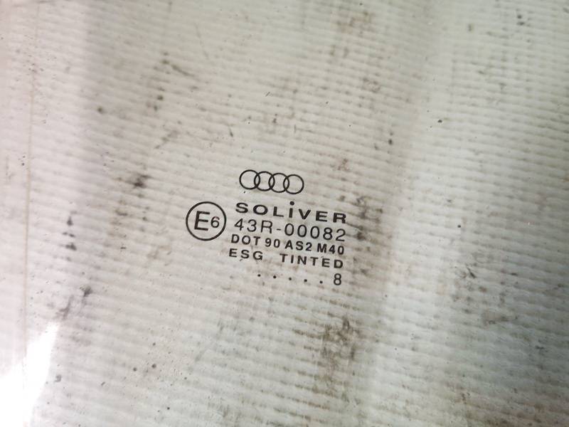 AS2 Audi A6 2002 Door-Drop Glass - FRONT RIGHT - Thumbnail 2