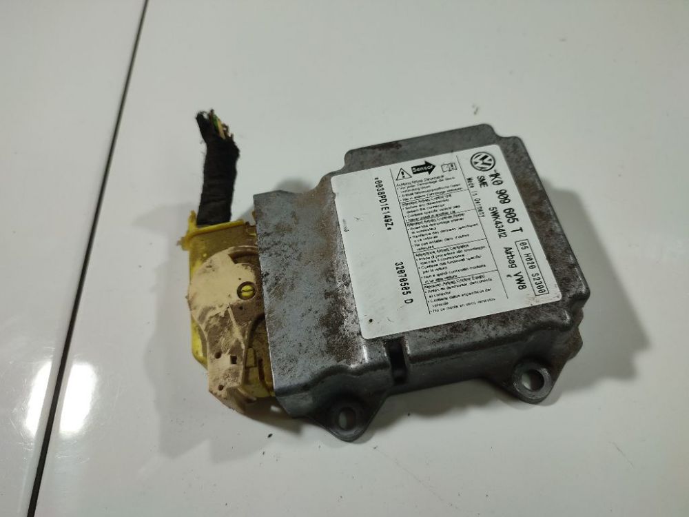 1K0909605T Seat Toledo 2007 SRS gaisa spilvena dators – gaisa spilvenu vadības bloks - Thumbnail 3