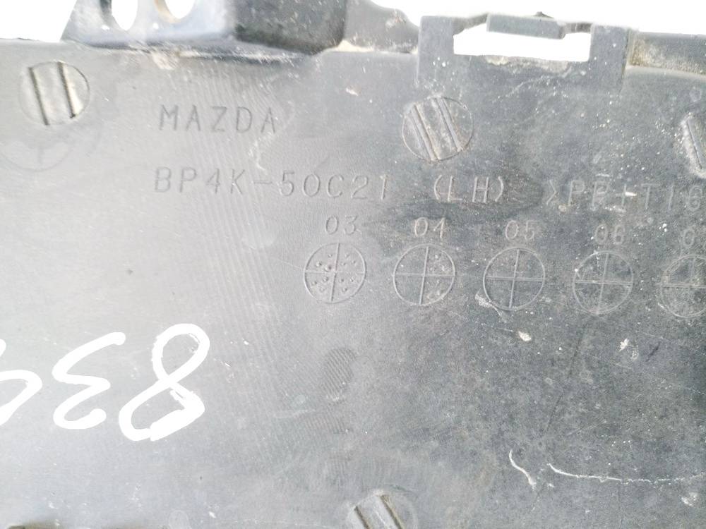 BP4K50C21 Mazda 3 2003 Bumper Grille - FRONT LEFT - Thumbnail 3