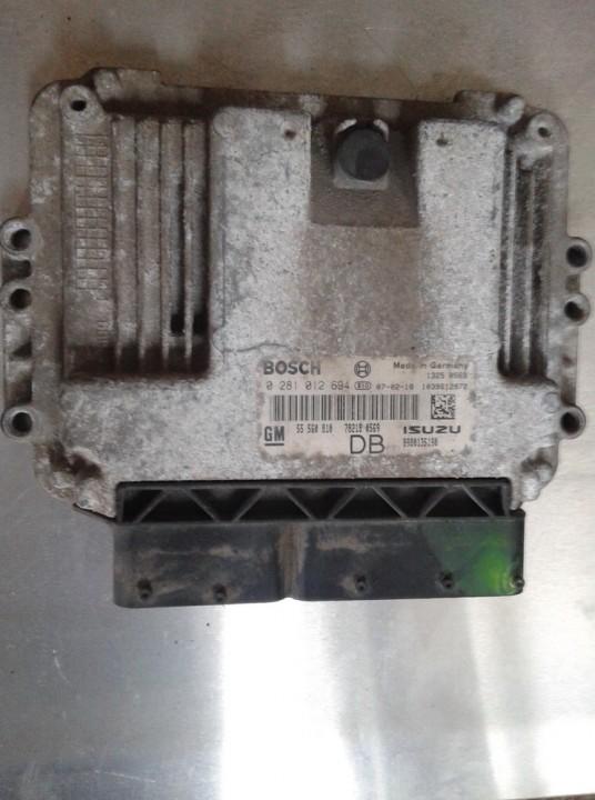 0281012694 Opel Astra 2005 ECU Engine Computer (Engine Control Unit)