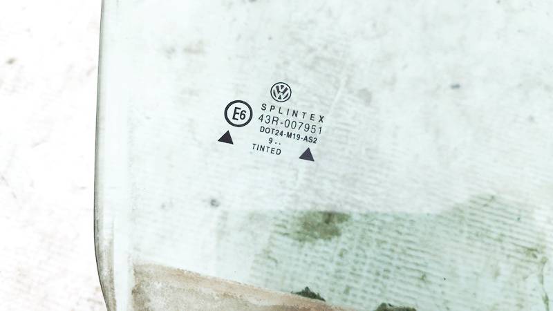 AS2 Volkswagen Golf 2000 Door-Drop Glass - FRONT RIGHT - Thumbnail 3