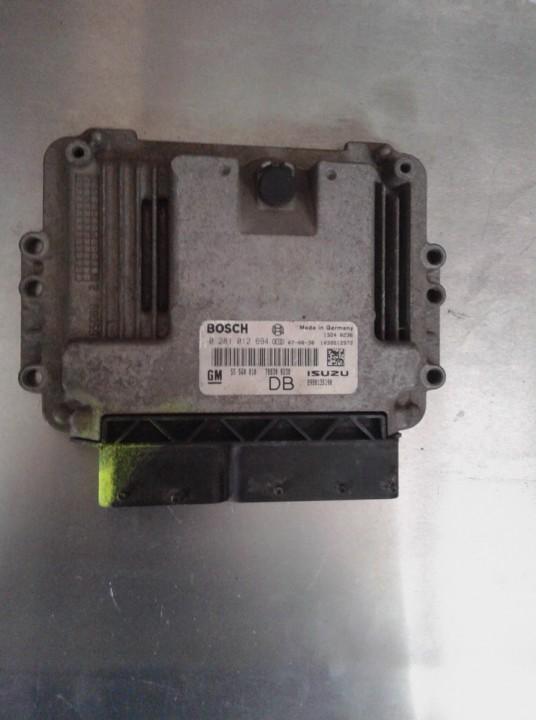 0281012694 Opel Astra 2006 ECU Engine Computer (Engine Control Unit)