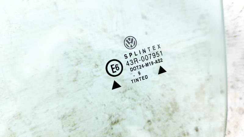 AS2 Volkswagen Golf 2000 Door-Drop Glass - FRONT LEFT - Thumbnail 3