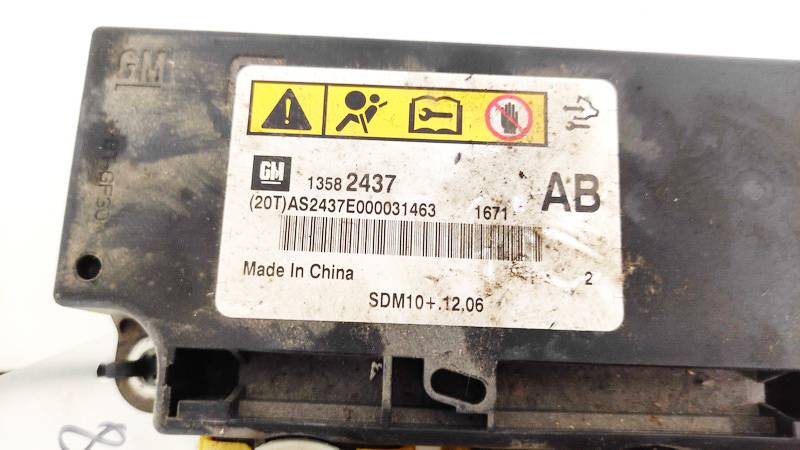 13582437 Chevrolet Cruze 2011 SRS gaisa spilvena dators – gaisa spilvenu vadības bloks - Thumbnail 3