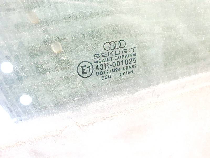 DOT27M24100AS2 Audi A6 1995 Szyba drzwi - PRZEDNIE PRAWE - Thumbnail 2