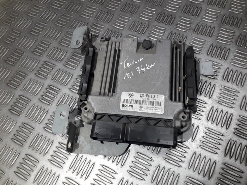 03G906016A Volkswagen Touran 2004 ECU Engine Computer (Engine Control Unit)