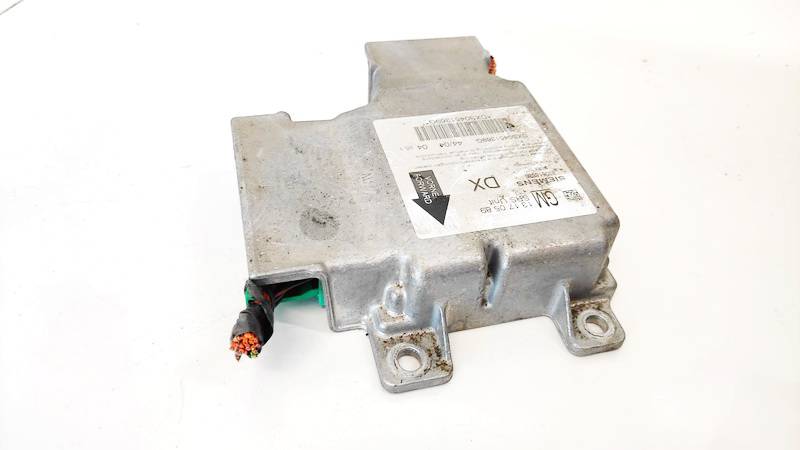 13170589 Opel Vectra 2003 SRS gaisa spilvena dators – gaisa spilvenu vadības bloks