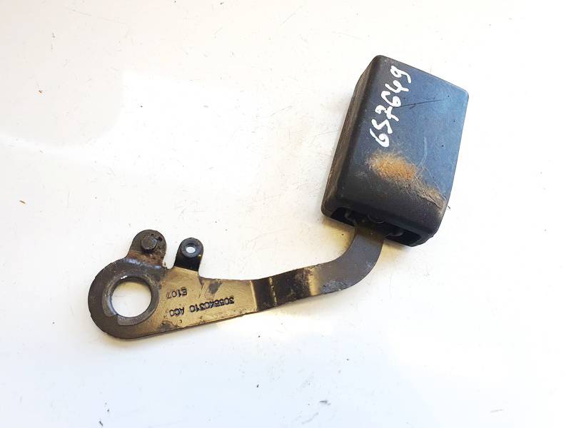 9681543877 Citroen C4 Grand Picasso 2007 Seat belt holder (Seat belt Buckle) -  REAR MIDDLE