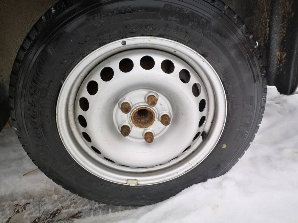 BRIDGESTONE Volkswagen Transporter 2006 Набор оловянных колец R16 - Thumbnail 5