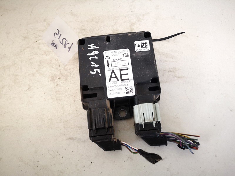 6C1T14B056AE Ford Transit 2007 Komputer SRS airbag – moduł sterujący poduszek powietrznych
