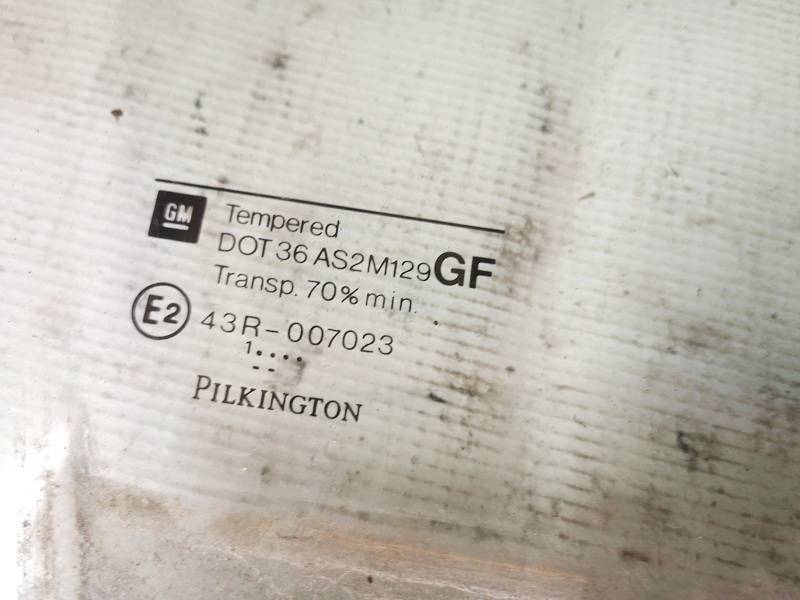 AS2 Opel Astra 2002 Door-Drop Glass - FRONT RIGHT - Thumbnail 2