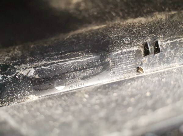 30784185 Volvo XC 70 2010 Dachreling Abdeckung Dachzierleiste Hinten Linke - Thumbnail 3