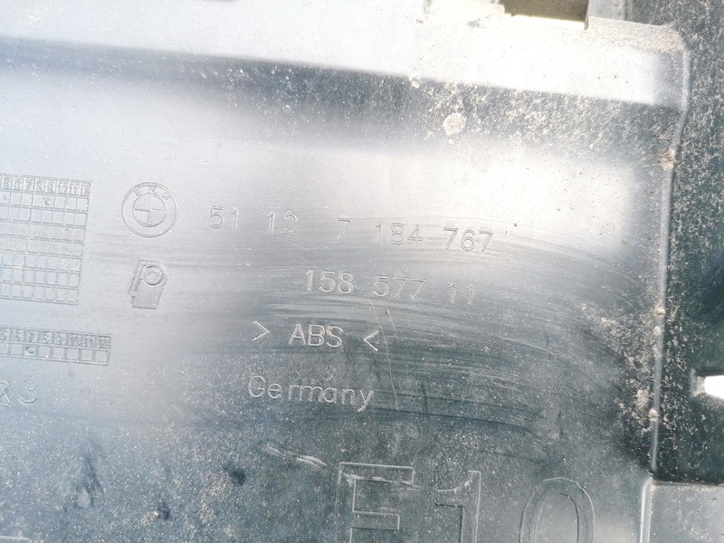 51127184767 BMW 5-Series 2011 gauche Pare-Chocs Manique - Thumbnail 3