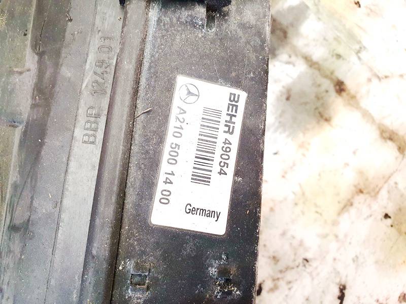 A2105001400 Mercedes-Benz E-CLASS 2001 Радиатор интеркулера - Thumbnail 2