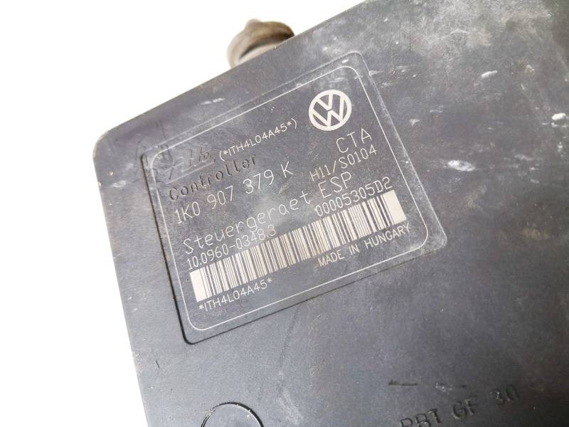 1K0614517H Volkswagen Touran 2004 ABS Unit (ABS Brake Pump) - Thumbnail 3