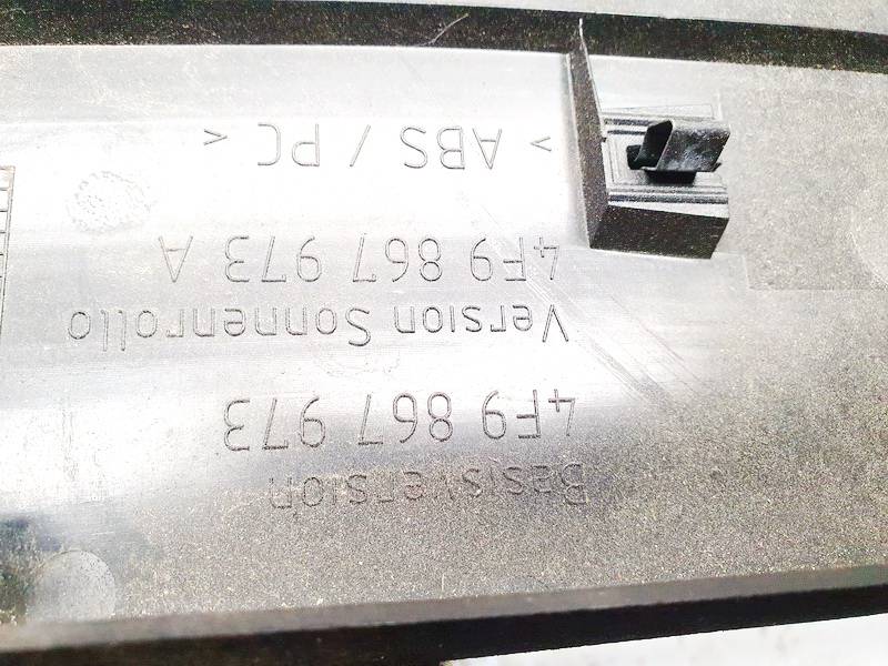 4F9867973 Audi Allroad 2008 Auto luggage compartment Cover - Thumbnail 3