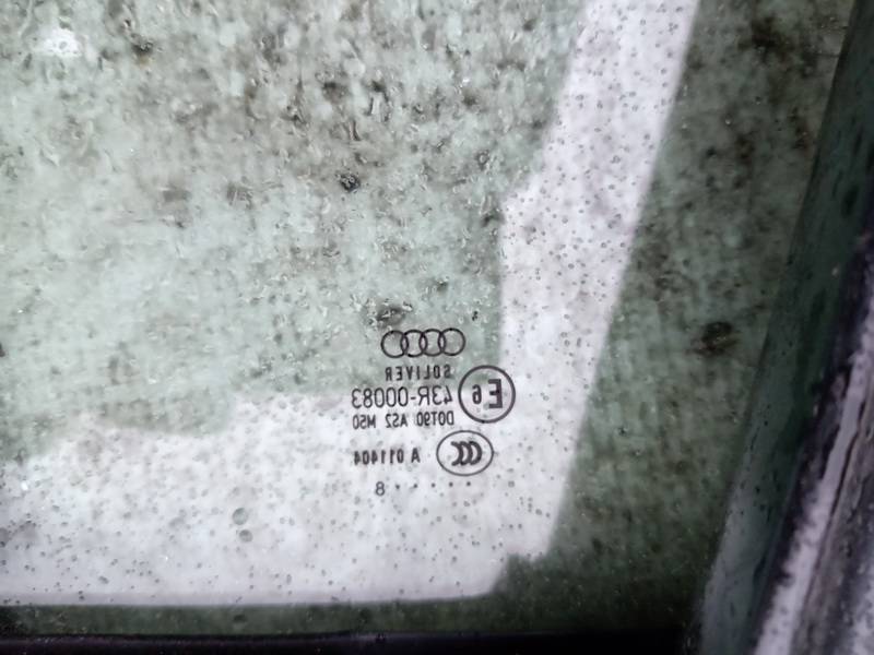 AS2 Audi A6 2007 Durvju stikls - PRIEKŠA PA LABI - Thumbnail 3