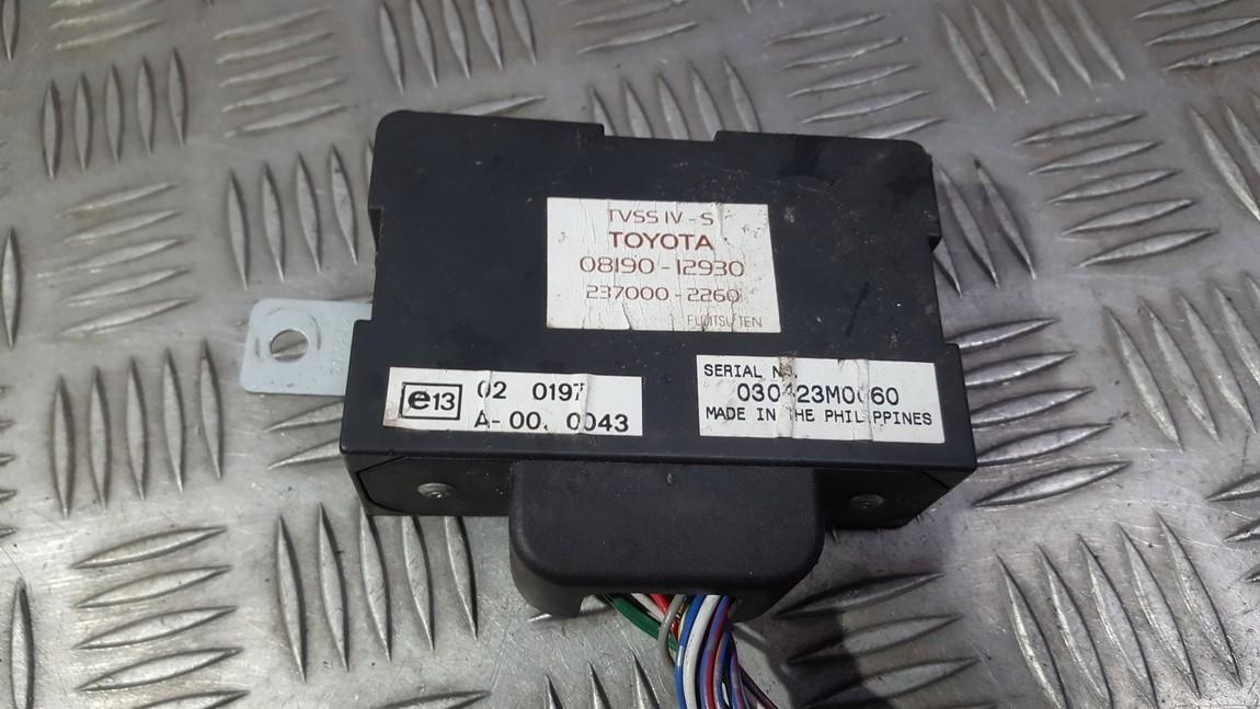 0819012930 Toyota RAV-4 2003 ALARM SENSOR MODULE UNIT