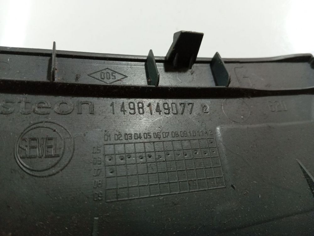 1498149077 Peugeot Expert 2007 Wykończenie wnętrza (plastikowe elementy) - Thumbnail 4