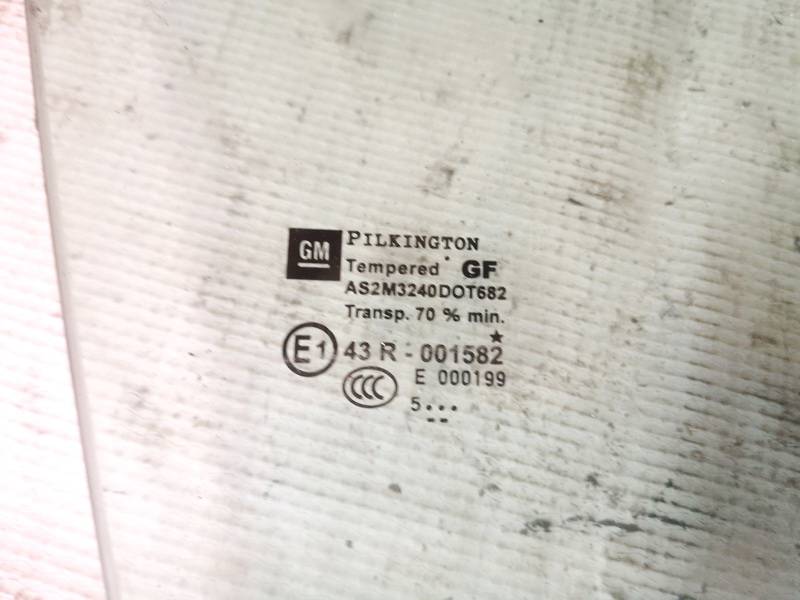 AS2 Opel Astra 2005 Door-Drop Glass - FRONT RIGHT - Thumbnail 2