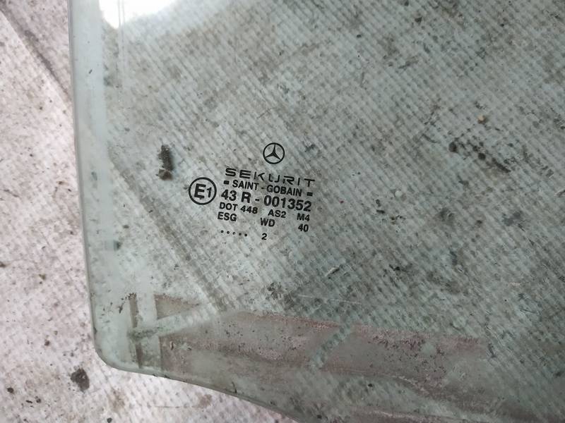 AS2 Mercedes-Benz C-CLASS 2002 Szyba drzwi - PRZEDNIE PRAWE - Thumbnail 2
