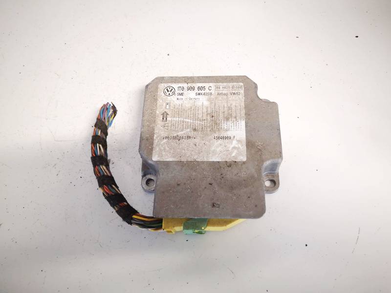 1T0909605C Volkswagen Touran 2004 Airbag crash sensors module