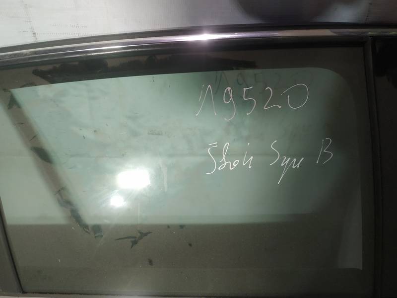 AS2 Skoda Superb 2011 Seitenscheibe Fenster Seiten Scheibe Hinten Rechts - Thumbnail 2