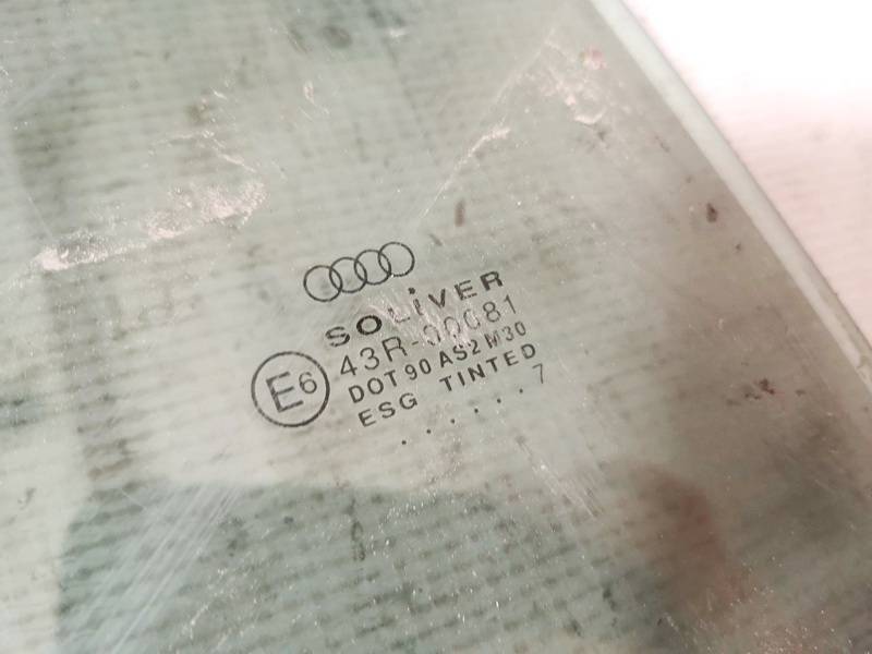 AS2 Audi A6 2002 Door-Drop Glass - REAR RIGHT - Thumbnail 2