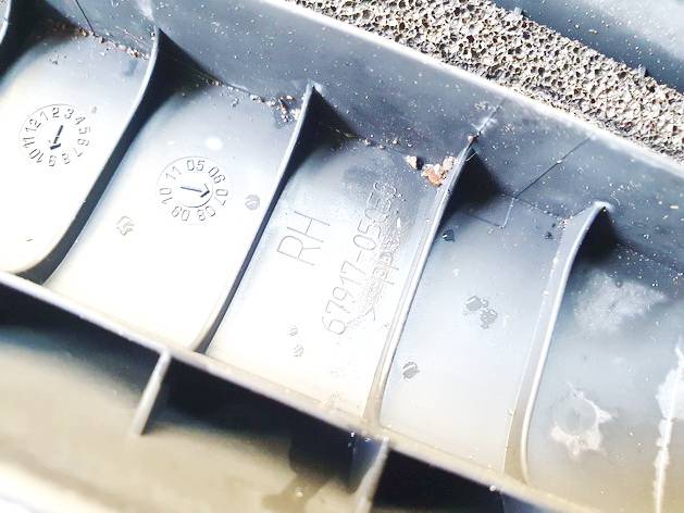 6791705050 Toyota Avensis 2007 Listwa wykończeniowa progowa wewnętrzna - TYLNE PRAWE - Thumbnail 3