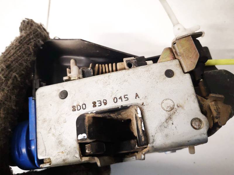 8D0839015A Audi A4 1997 Door Lock Mechanism - REAR LEFT - Thumbnail 2
