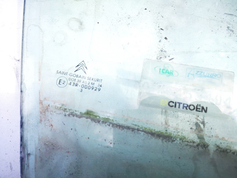 Citroen C5 2003 LUNA DELANTERA DERECHA, Luna de la puerta delantera - FRENTE DERECHO - Thumbnail 2