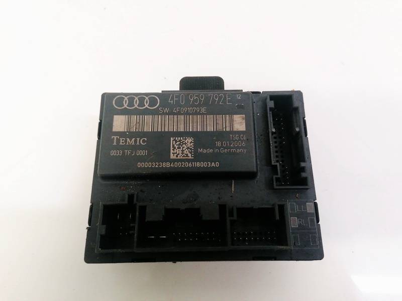 4F0910793E Audi A6 2006 Door control relay (DOOR CONTROL UNIT MODULE ECU )