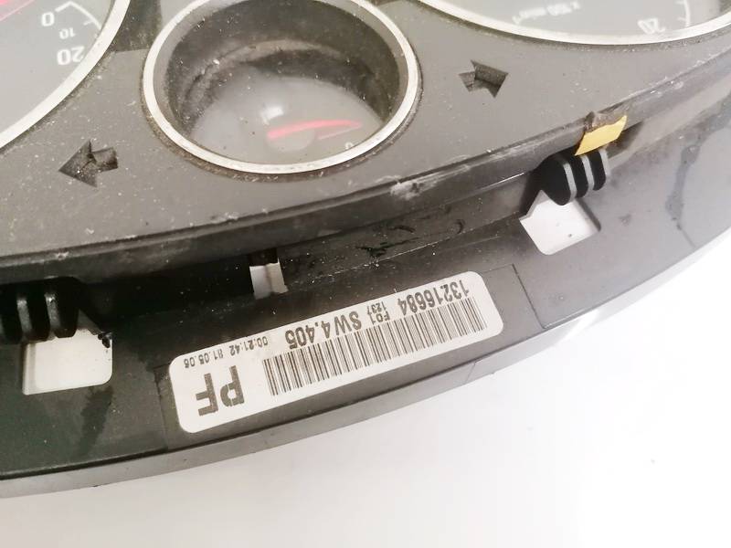 13216684 Opel Astra 2006 Speedometers - Cockpit - Speedo Clocks Instrument - Thumbnail 3