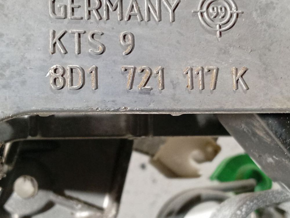 8D1721117K Audi A6 2000 Pedal work, Brake pedal, Pedal bracket, Clutch pedal - Thumbnail 4