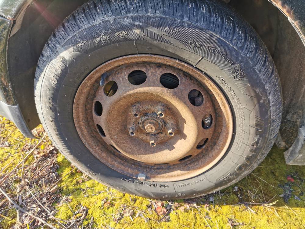 5X112 Volkswagen Passat 1997 Tērauda riteņu komplekts R15 - Thumbnail 4