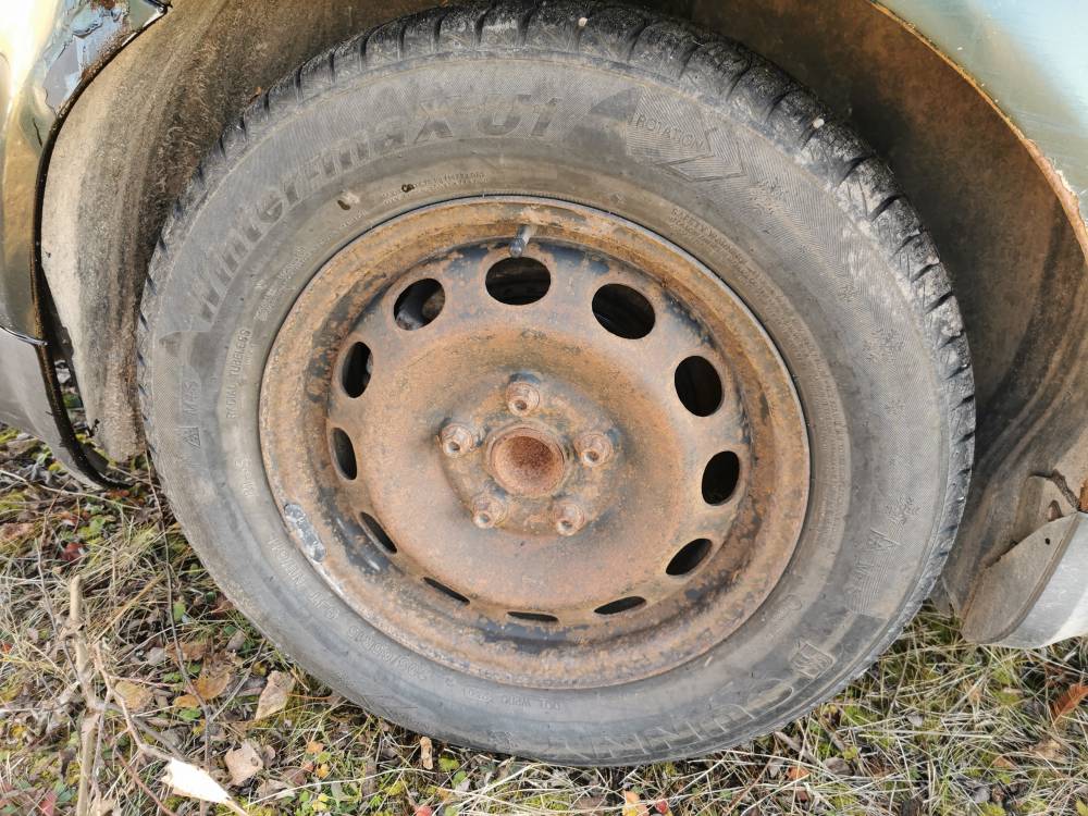 5X112 Volkswagen Passat 1997 Tērauda riteņu komplekts R15 - Thumbnail 2