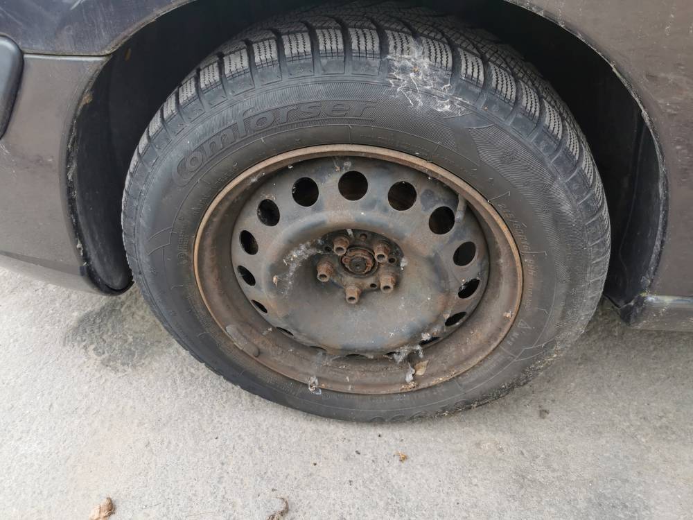 5X98 Citroen C8 2005 Набор оловянных колец R16