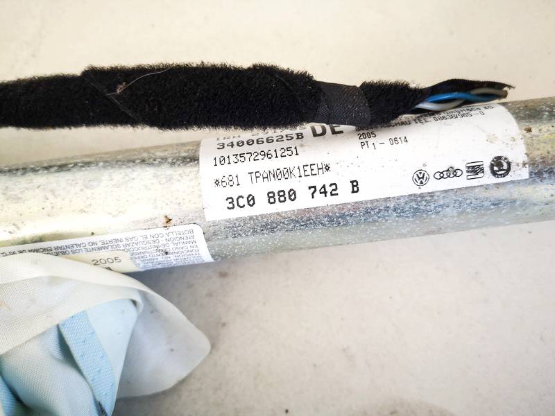 3C0880742B Volkswagen Passat 2005 Stogo SRS P.D. - Thumbnail 3