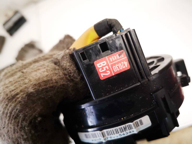 42030 Toyota RAV-4 2007 Direction Roue Slip Bague Squib - Thumbnail 4