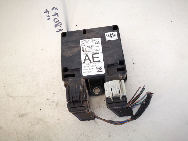 6C1T14B056AE Ford Transit 2007 Komputer SRS airbag – moduł sterujący poduszek powietrznych