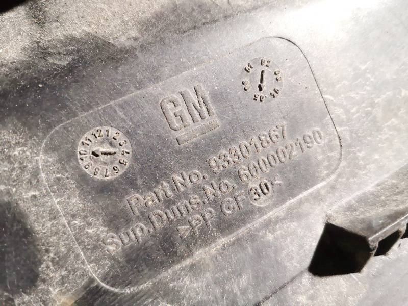 93301867 Opel Meriva 2005 Listwa osłonowa wycieraczki - PRZEDNIE - Thumbnail 3