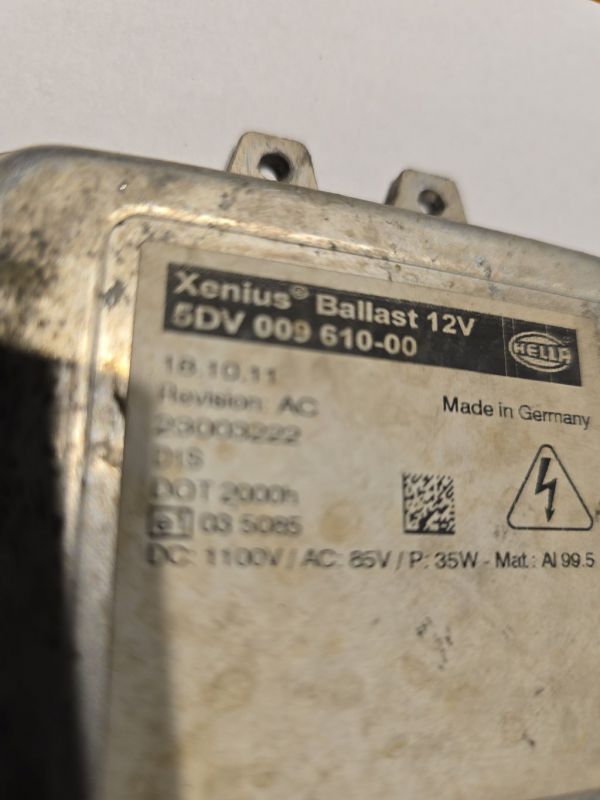 5DV00961000 BMW X6 2014 Headlight Ballast Control Module (Xenon Headlight) - Thumbnail 2