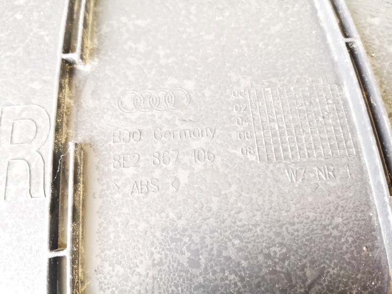 8E0867106 Audi A4 2005 GUARNECIDO PUERTA, Revestimiento de puerta - DELANTERO DERECHO - Thumbnail 3